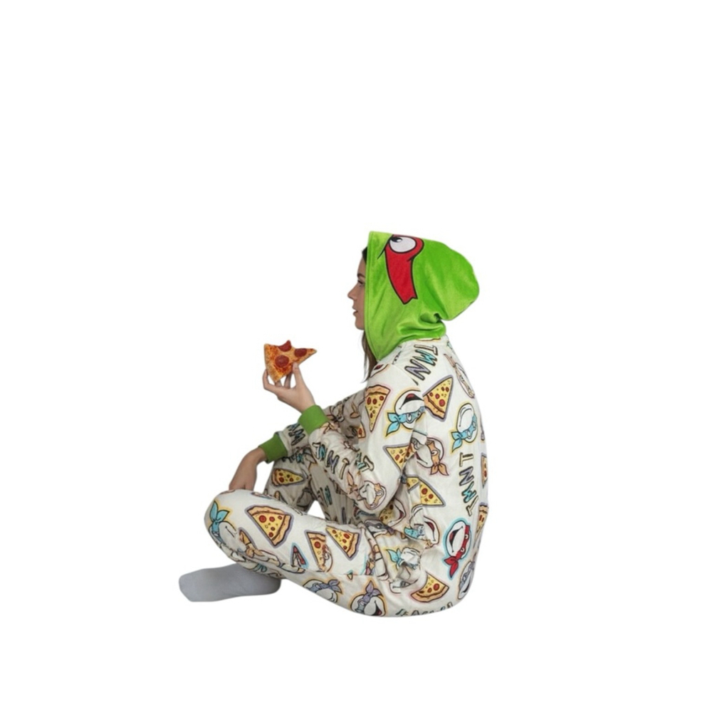 XS Women's Nickelodeon Teenage Mutant Ninja Turtles TMNT Union One Piece Pajamas